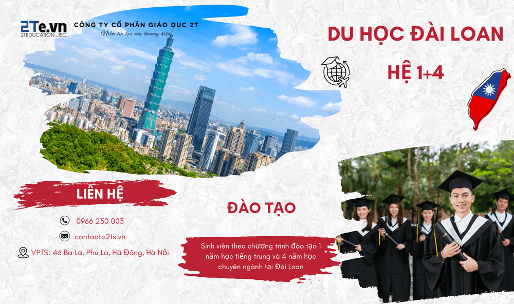 Những điều cần biết về Du học Đài Loan hệ 1+4