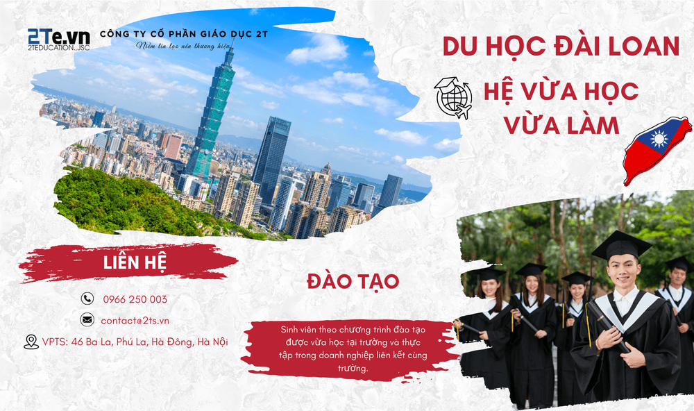 Du học Đài Loan hệ vừa học vừa làm