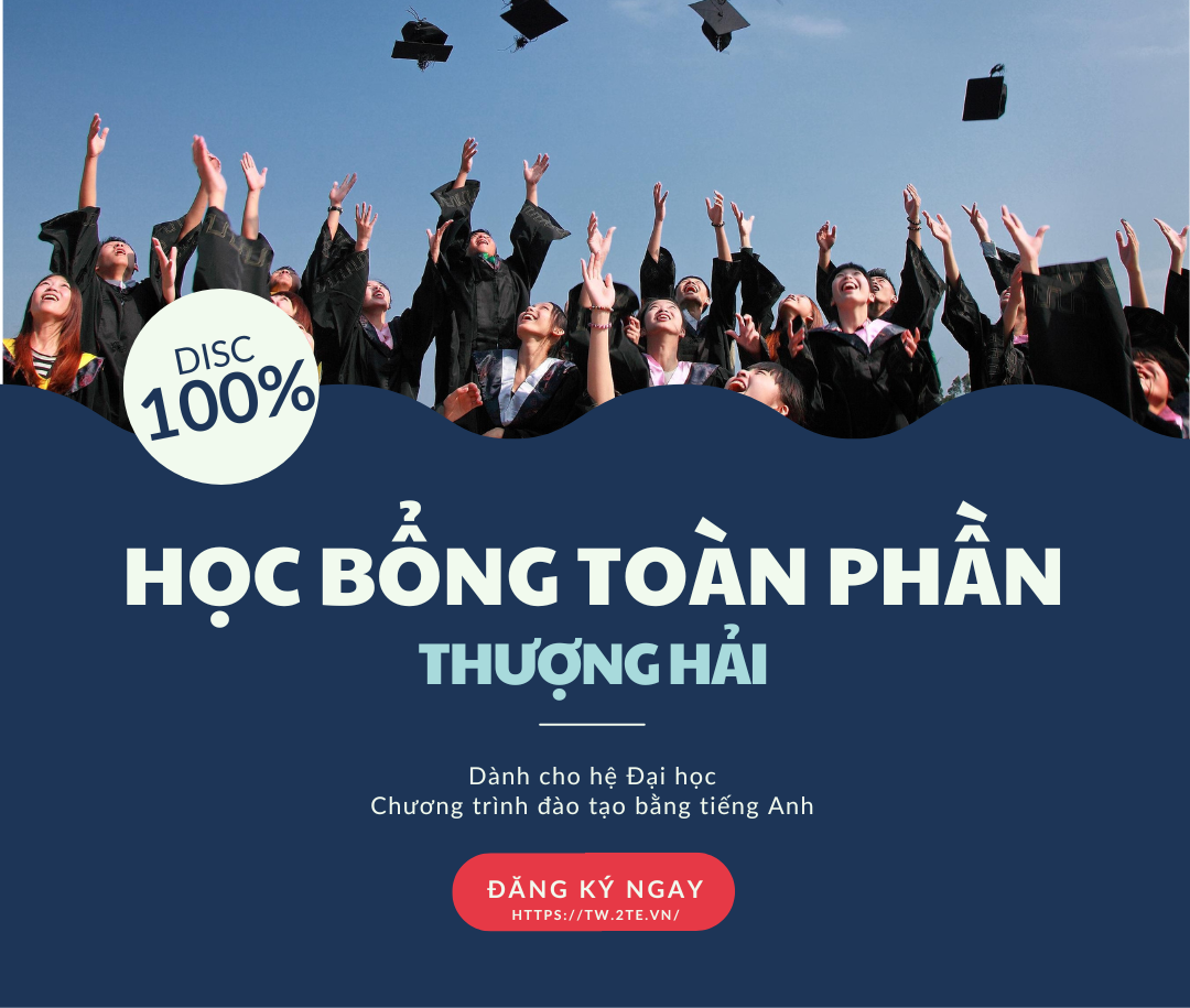 Học bổng toàn phần tại Thành phố Thượng Hải hệ đại học năm 2025